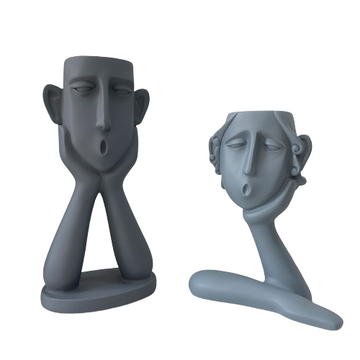 Creative Figure Head Flower-pot